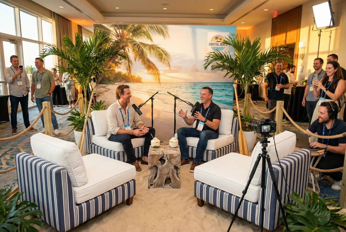 Podcast Studio ao Vivo